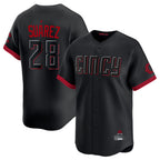 Choea C.Reds #28 Eugenio Su¡§¡érez Player Black City Connect Home Limited Stitched Jerseys