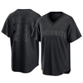 Choea C.Reds #28 Eugenio Su¡§¡érez Player Black T-shirt Game Home Stitched Jerseys
