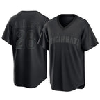 Choea C.Reds #28 Eugenio Su¡§¡érez Player Black T-shirt Game Home Stitched Jerseys