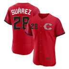Choea C.Reds #28 Eugenio Su¡§¡érez Player Red 2026 City Connect Limited Elite Home Stitched Jerseys