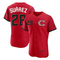 Choea C.Reds #28 Eugenio Su¡§¡érez Player Red 2026 City Connect Limited Home Stitched Jerseys