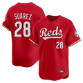 Choea C.Reds #28 Eugenio Su¡§¡érez Player Red Home Limited Stitched Jerseys