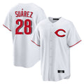 Choea C.Reds #28 Eugenio Su¡§¡érez Player White Home Game Stitched Jerseys