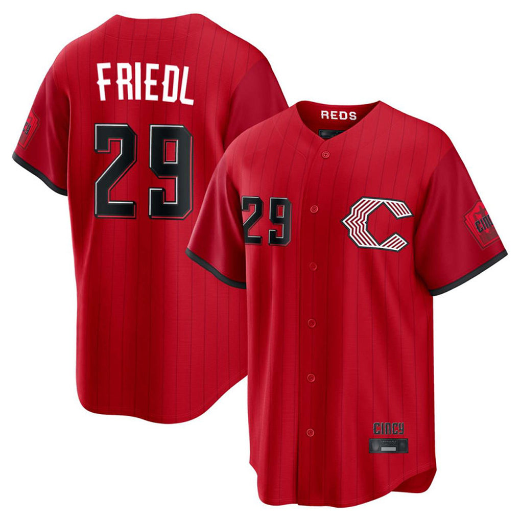 Choea C.Reds #29 TJ Friedl Player Red 2026 City Connect Home Game Stitched Jerseys