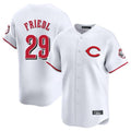 Choea C.Reds #29 TJ Friedl Player White Limited Home Stitched Jerseys