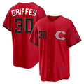 Choea C.Reds #30 Ken Griffey Player Red 2026 City Connect Home Game Stitched Jerseys