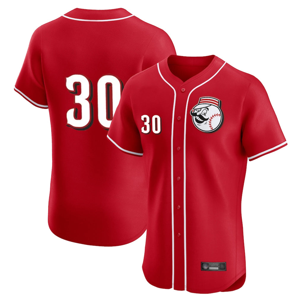 Choea C.Reds #30 Ken Griffey Player Red Limited Elite Home Game Stitched Jerseys