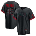 Choea C.Reds #35 Jose Trevino Player Black City Connect Home Game Stitched Jerseys