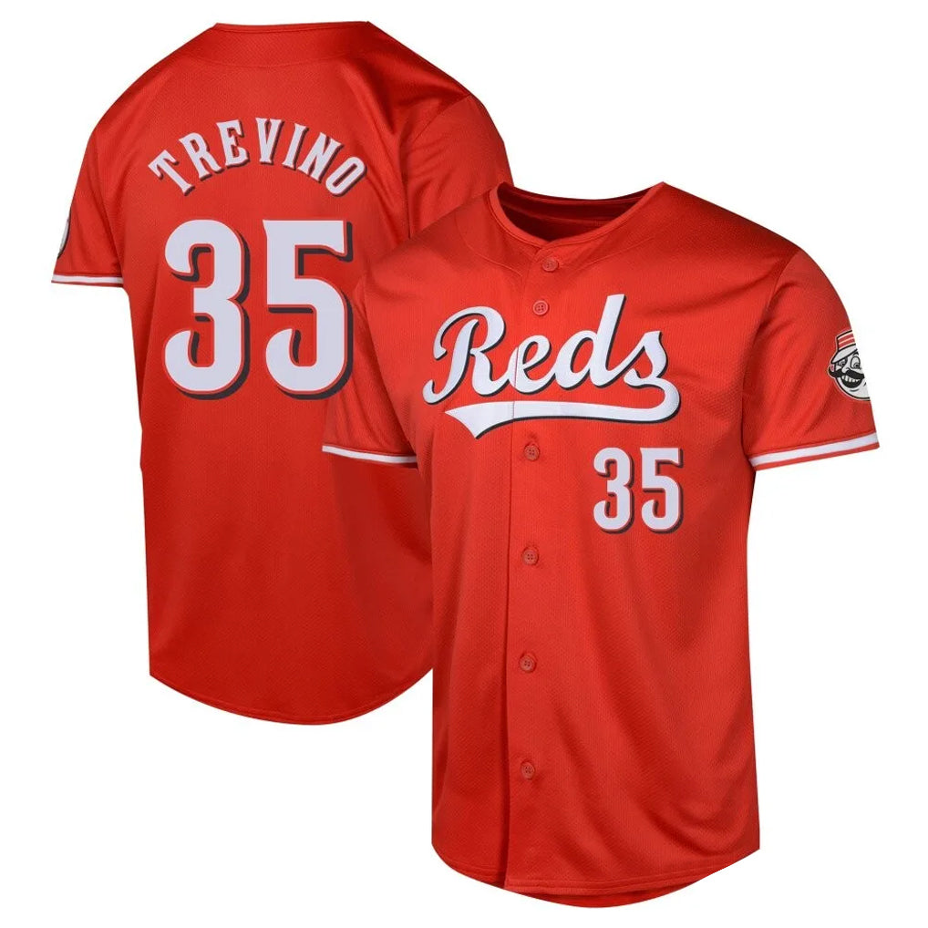 Choea C.Reds #35 Jose Trevino Player Red 2026 City Connect Limited Home Stitched Jerseys