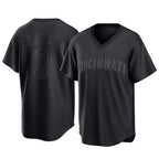 Choea C.Reds #3 Ke'Bryan Hayes Player Black T-shirt Game Home Stitched Jerseys