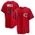 Choea C.Reds #3 Ke'Bryan Hayes Player Red 2026 City Connect Home Game Stitched Jerseys