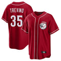 Choea C.Reds #3 Ke'Bryan Hayes Player Red Game Home Stitched Jerseys