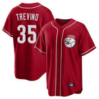 Choea C.Reds #3 Ke'Bryan Hayes Player Red Game Home Stitched Jerseys