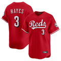 Choea C.Reds #3 Ke'Bryan Hayes Player Red Home Limited Stitched Jerseys