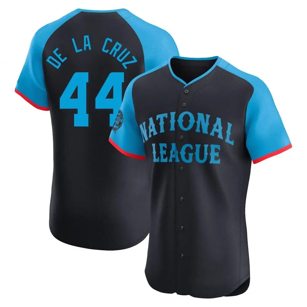Choea C.Reds #44 Elly De La Cruz Player Navy Limited Elite National League All-Star Game Stitched Jerseys
