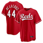 Choea C.Reds #44 Elly De La Cruz Player Red Home Game Stitched Jerseys