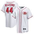 Choea C.Reds #44 Elly De La Cruz Player White Game Home Stitched Jerseys