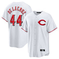 Choea C.Reds #44 Elly De La Cruz Player White Home Game Stitched Jerseys