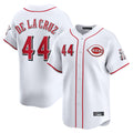 Choea C.Reds #44 Elly De La Cruz Player White Home Limited Stitched Jerseys