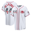Choea C.Reds #44 Elly De La Cruz White USA 250 Fourth of July Home Stadium Jersey