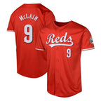 Choea C.Reds #9 Matt McLain Player Red 2026 City Connect Limited Home Stitched Jerseys