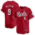 Choea C.Reds #9 Matt McLain Player Red Home Limited Stitched Jerseys