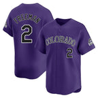 Choea C.Rockies #2 Tyler Freeman Player Purple Limited Home Stitched Jerseys
