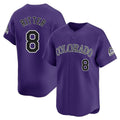 Choea C.Rockies #8 Ryan Ritter Player Purple Limited Home Stitched Jerseys