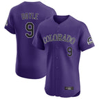 Choea C.Rockies #9 Brenton Doyle Player Purple Limited Elite Home Stitched Jerseys