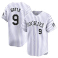 Choea C.Rockies #9 Brenton Doyle Player White Limited Home Stitched Jerseys