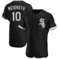 Choea C.White Sox #10 Chase Meidroth Player Black Limited Elite Home Stitched Jerseys