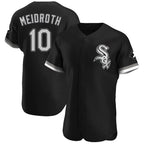 Choea C.White Sox #10 Chase Meidroth Player Black Limited Elite Home Stitched Jerseys