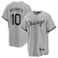 Choea C.White Sox #10 Chase Meidroth Player Gray Road Limited Home Stitched Jerseys