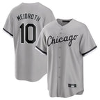 Choea C.White Sox #10 Chase Meidroth Player Gray Road Limited Home Stitched Jerseys
