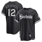 Choea C.White Sox #12 Colson Montgomery Player Black City Connect Home Game Stitched Jerseys