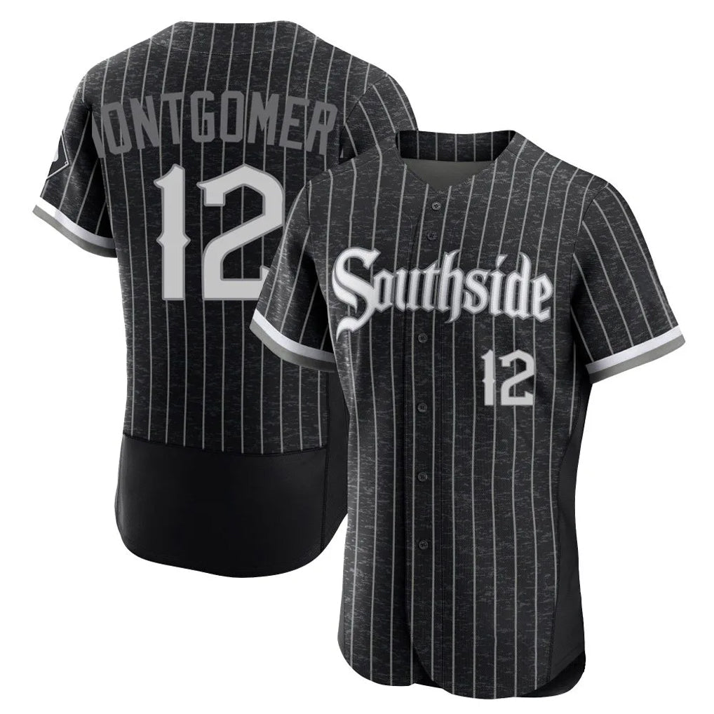 Choea C.White Sox #12 Colson Montgomery Player Black City Connect Limited Elite Home Stitched Jerseys