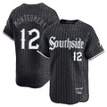 Choea C.White Sox #12 Colson Montgomery Player Black City Connect Limited Home Stitched Jerseys