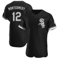 Choea C.White Sox #12 Colson Montgomery Player Black Limited Elite Home Stitched Jerseys