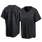 Choea C.White Sox #12 Colson Montgomery Player Black T-shirt Home Game Stitched Jerseys