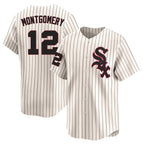 Choea C.White Sox #12 Colson Montgomery Player Cream Cooperstown Collection Limited Home Stitched Jerseys