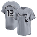Choea C.White Sox #12 Colson Montgomery Player Gray Road Limited Home Stitched Jerseys