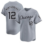 Choea C.White Sox #12 Colson Montgomery Player Gray Road Limited Home Stitched Jerseys