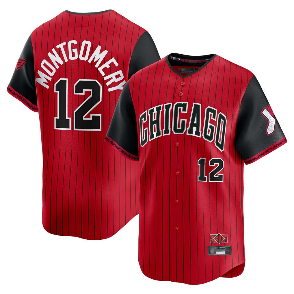 Choea C.White Sox #12 Colson Montgomery Player Red City Connect Limited Home Stitched Jerseys