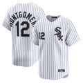Choea C.White Sox #12 Colson Montgomery Player White Stripe Limited Home Stitched Jerseys