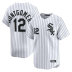 Choea C.White Sox #12 Colson Montgomery Player White Stripe Limited Home Stitched Jerseys