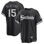 Choea C.White Sox #15 Sean Newcomb Player Black City Connect Home Game Stitched Jerseys