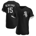 Choea C.White Sox #15 Sean Newcomb Player Black Limited Elite Home Stitched Jerseys