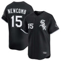 Choea C.White Sox #15 Sean Newcomb Player Black Limited Home Stitched Jerseys
