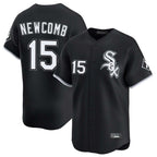 Choea C.White Sox #15 Sean Newcomb Player Black Limited Home Stitched Jerseys