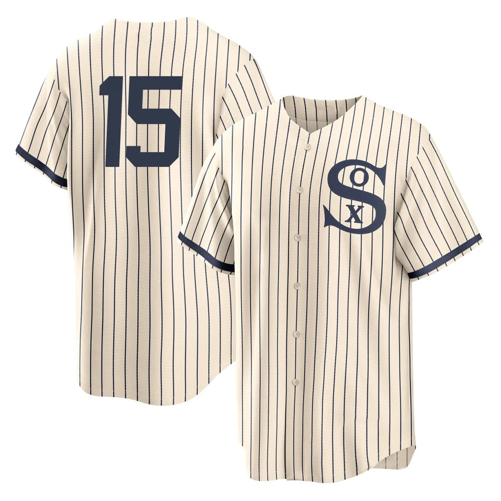 Choea C.White Sox #15 Sean Newcomb Player Cream Field of Dreams Home Game Stitched Jerseys